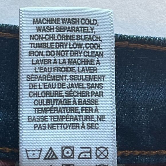 Lucky Brand Women's Blue Jeans Sofia Boot Size 2/26 Ankle - Picture 6 of 10